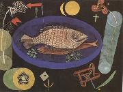 Paul Klee Around the Fish (mk09) oil painting picture wholesale
